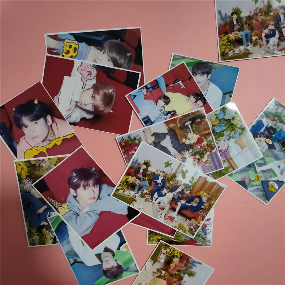 16 шт./компл. Kpop TXT Фотокарта альбом мечта глава магический плакат lomo карта K-POP TXT для любителей подарок Новые поступления