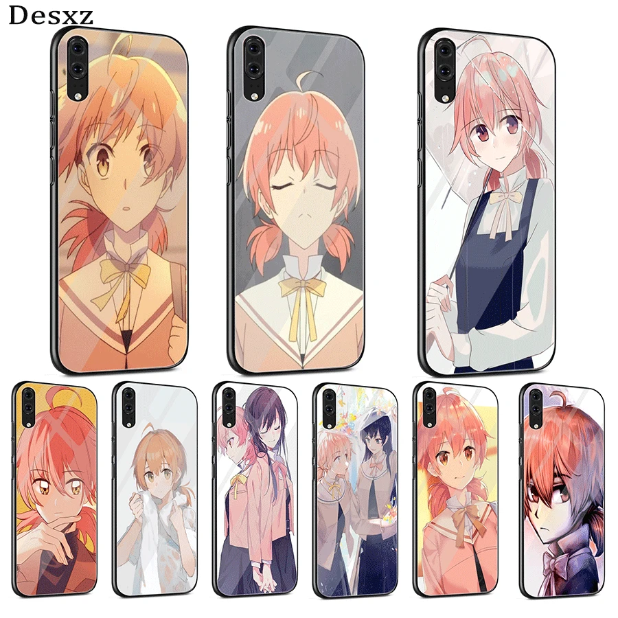 Mobile Phone Case Glass for Huawei Mate Honor 8X 9 10 7A 20 P30 P20 P10 Lite Pro P Smart Cover Bloom into You Koito Yuu | Мобильные