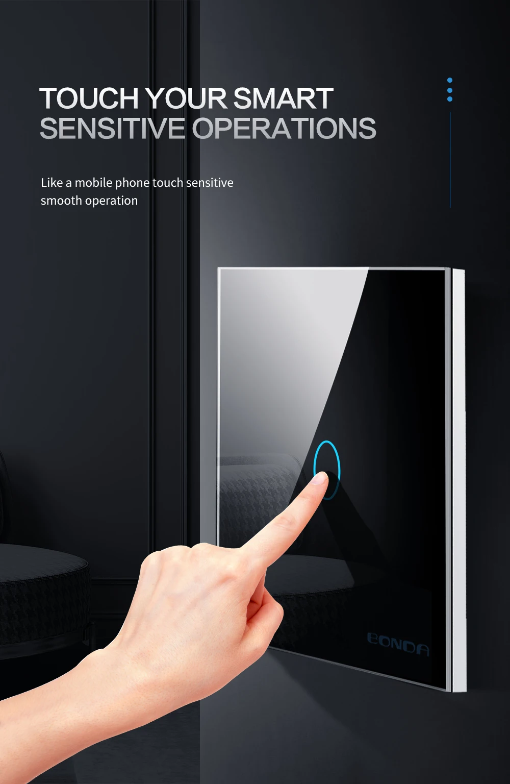 da ue cristal temperado painel vidro 1