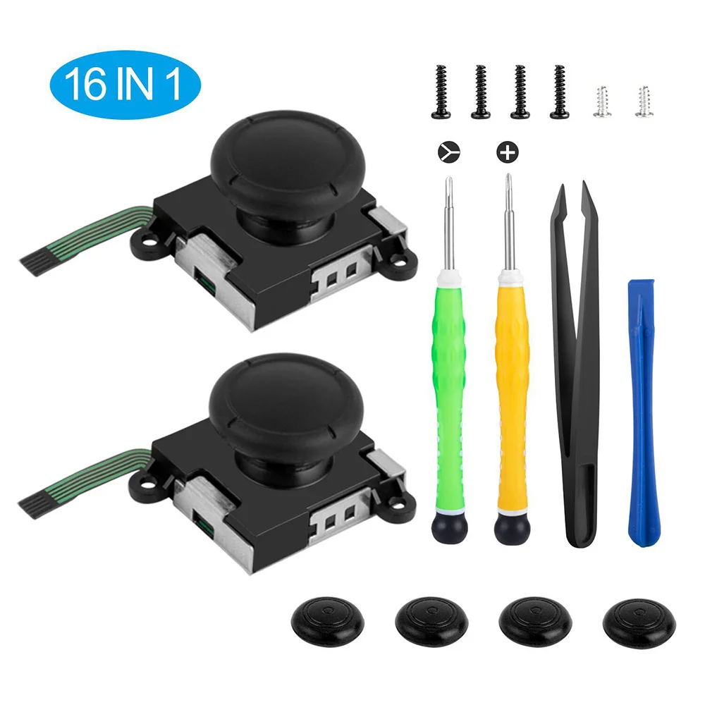 Набор для разборки и ремонта Joy con 3D Джойстик замены игровых аксессуаров Nintendo