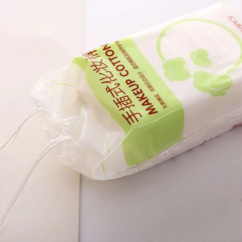50 шт прессованные края мягкие хлопковые подушечки для лосьон-тонизирующее средство для мытья макияжа для чистки хлопковой накладки тканевые вставки
