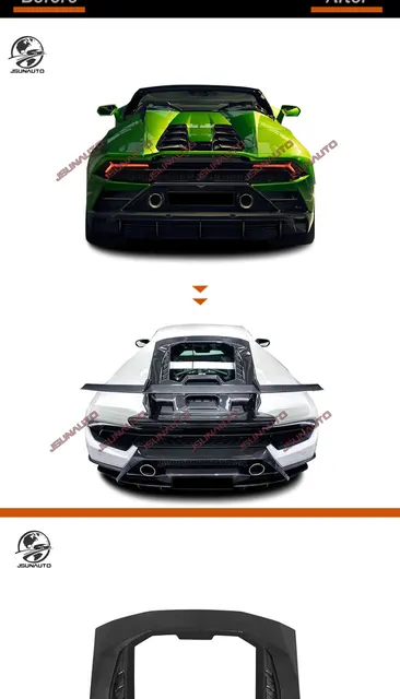 For Lamborghini Huracan Performance Carbon Fiber Engine Cover +