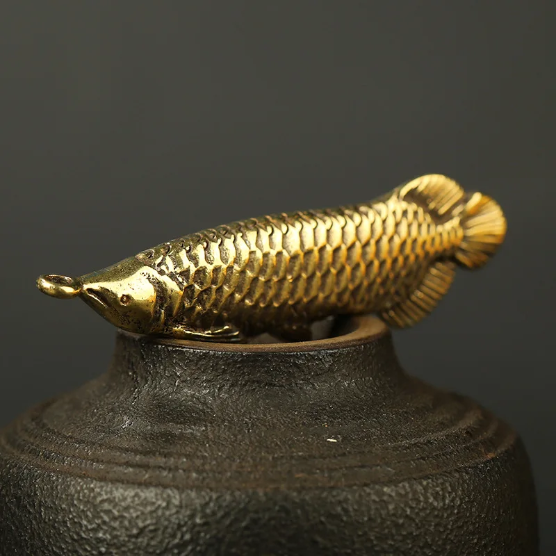 fish brass pendant (2)