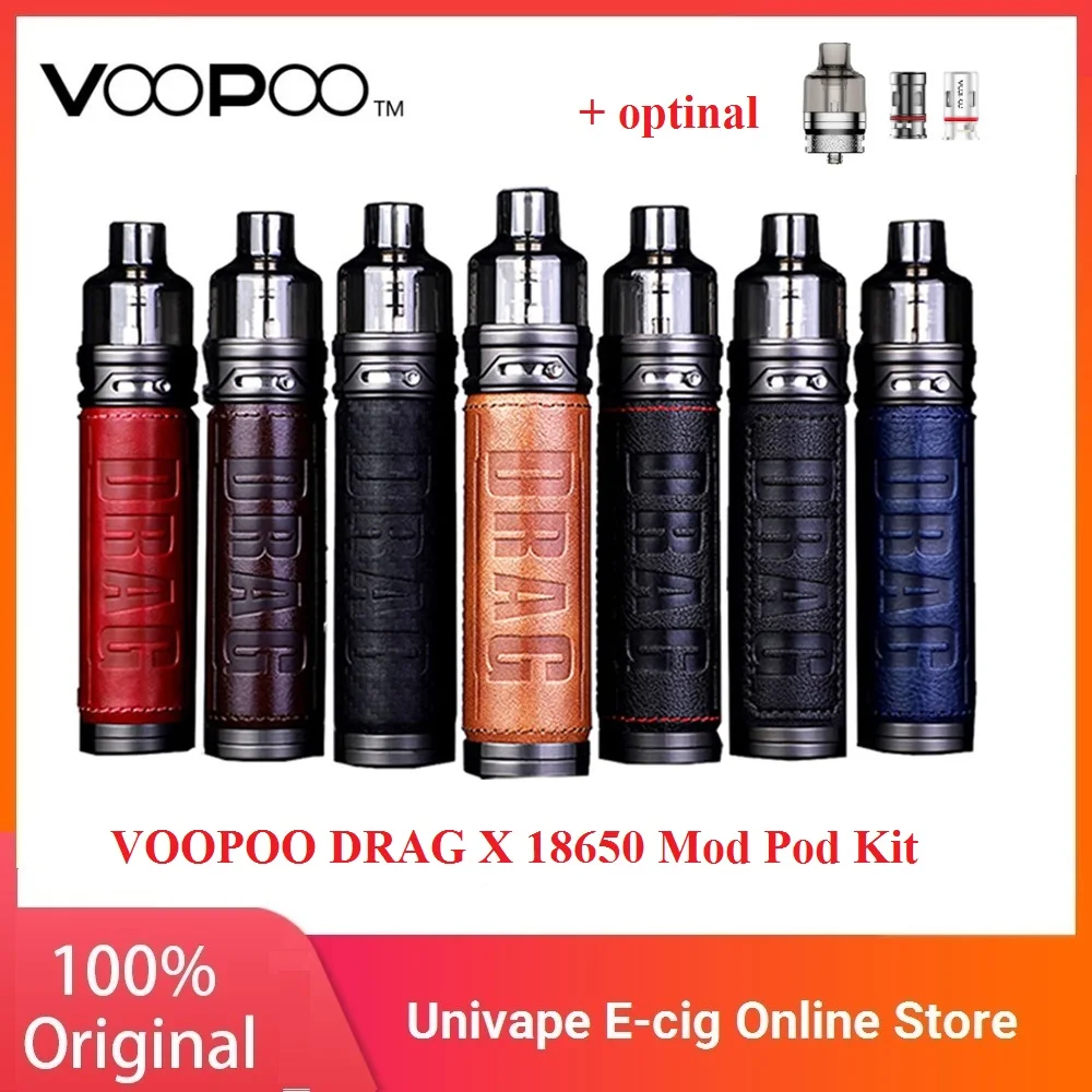 Buy Original VOOPOO DRAG X Mod Pod Kit with 4.5ml Pod PnPVM6 0.15ohm