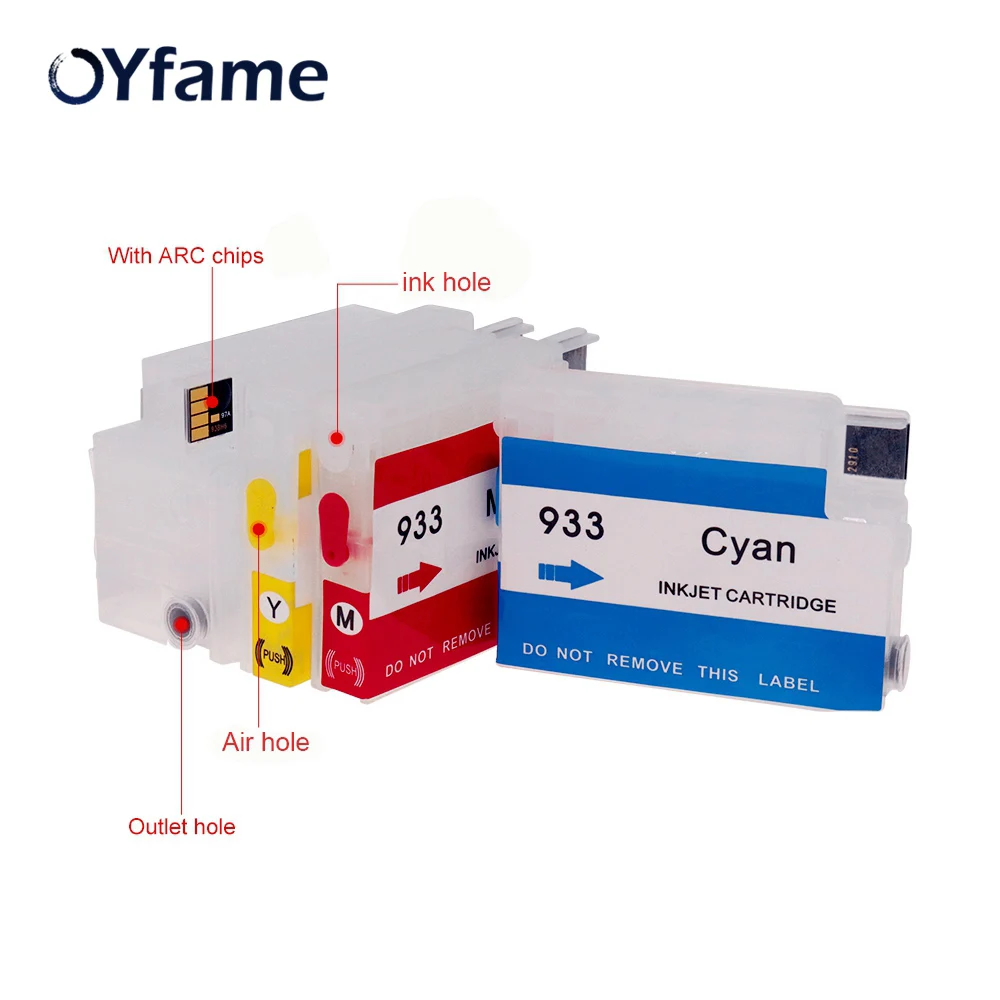 hp printer using 932 & 933 ink