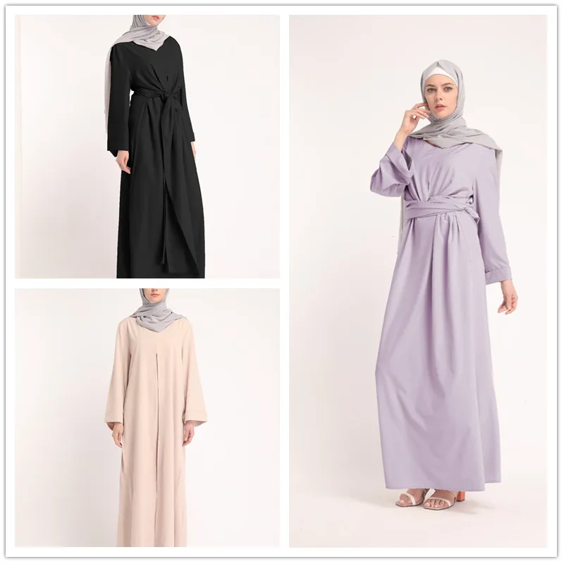 

2019 Muslim Magic Dress Robe Fashion Cardigan Robe Ramadan Dress