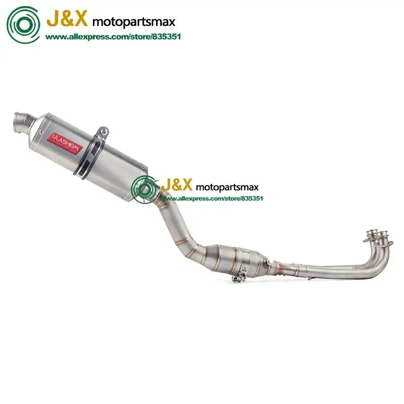 T-max Tmax 500 530 Tmax500 Tmax530 полная выхлопная система мотоцикла средняя Соединительная Модифицированная средняя Соединительная труба