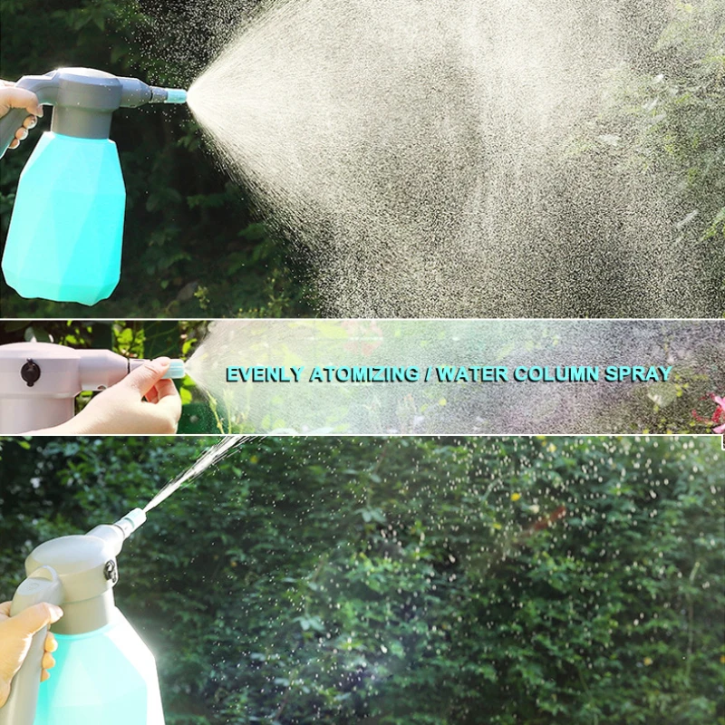 3L Electric Plant Spray Bottle Automatic Watering Fogger USB Electric Sanitizing Sprayer Hand Watering Machine Plant Garden Tool