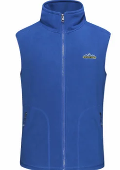 

HOO 2019 men's fleece vest thick polar fleece warm vest