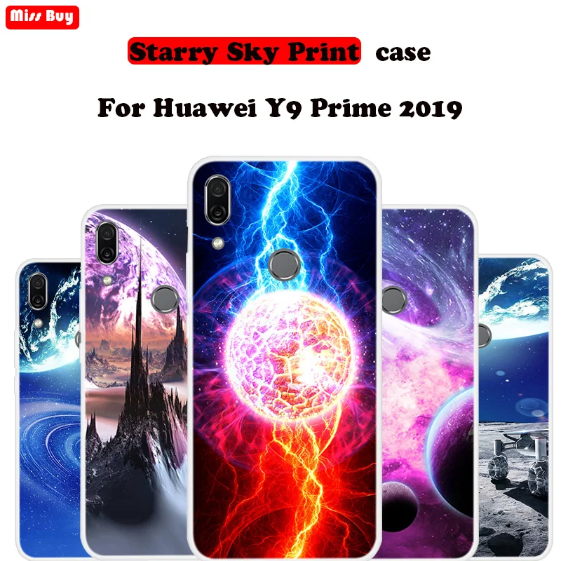 Для huawei Y9 Prime 2019 силиконовый мягкий чехол для P Smart Z звездное небо Звезда Coque |