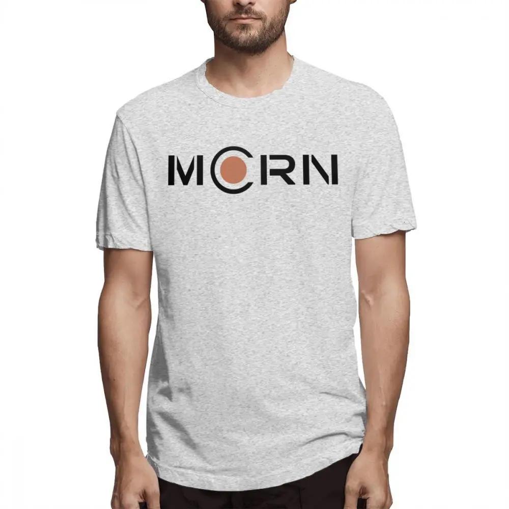 One yona For Man, Мужская Расширенная футболка, расширенная футболка MCRN, новинка, Топ Дизайн, графическая футболка для мужчин - Цвет: gray