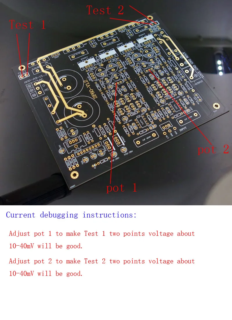 1pcs Sugden SF60 Power amplifier Bare PCB 100W+100W DIY Sound Better than LM3886 TDA7293 etc | Электроника