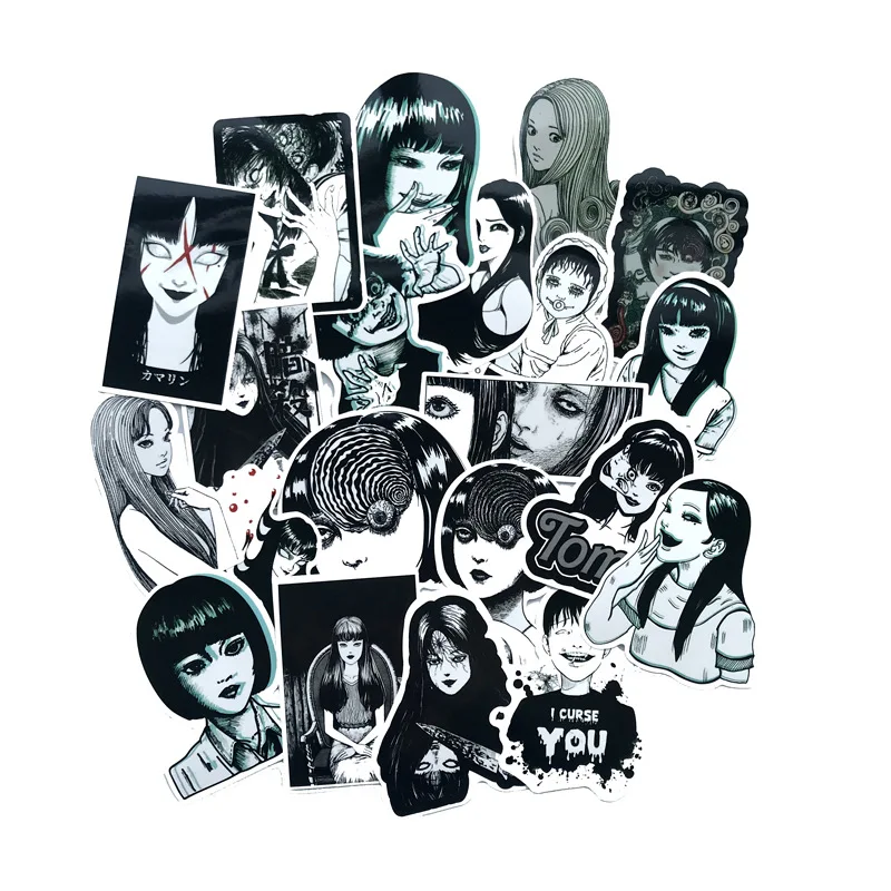 TD ZW 21Pcs/lot Horror Comics Tomic Stickers Decal For Snowboard Luggage Car Fridge Car- Styling Laptop | Игрушки и хобби