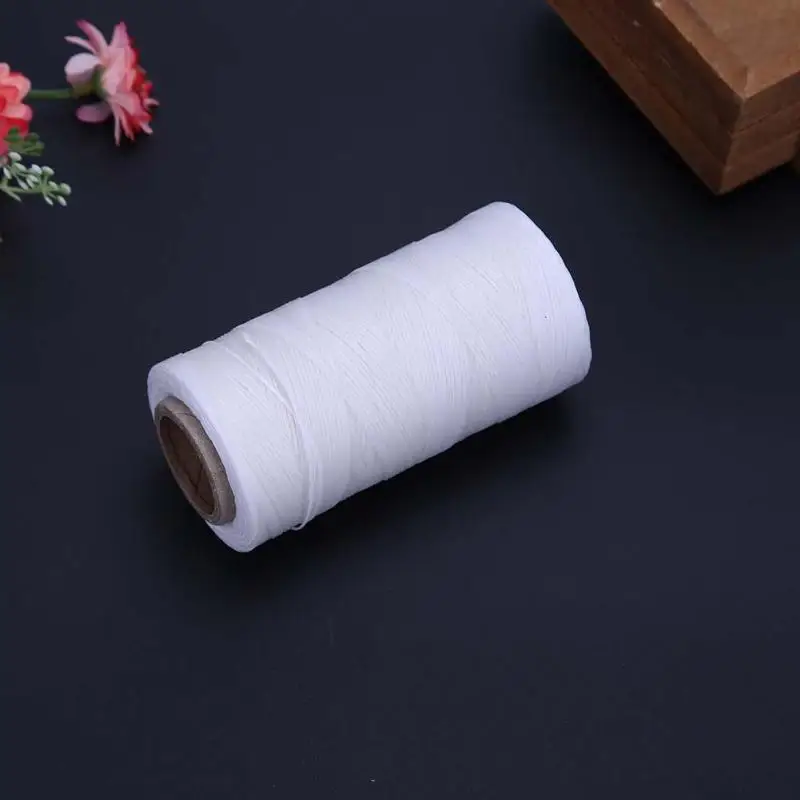 DIY 260m 150D/16 плоские Швейные цепочки из воска нитки шитье ремесленные инструменты