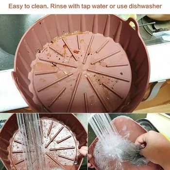 

Air Fryer Multifunction Air Fryer Accessories Bread Cake Bucket Pizza Pan Grill Basket Pot Mat Kitchen Cooking Tools Household