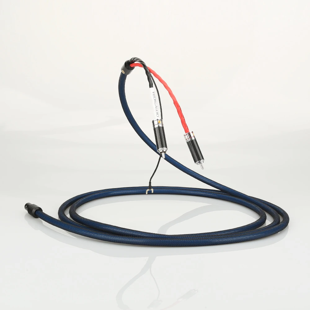 New High Quality LC800 Tonarm Cable 5 Pin DIN & RCA Phono Turntables Analog Cable with