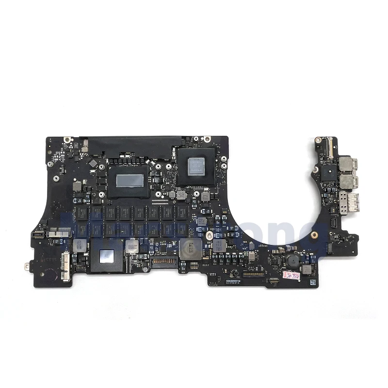 US $168.00 Tested A1398 Logic Board for MacBook Retina 15 Motherboard 22 GHz24GHz26GHz26GHz8G 16GB RAM 1G GPU 2012 8203332A