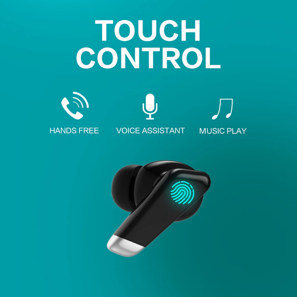 Bluetooth наушники светодиодный Мощность Дисплей Шум снижение 24 часа в сутки