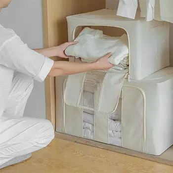 

Practical Quilt Blanket Bag Household Dustproof Adorable Storage Pouch Storage Box Large Capacity Baina Box