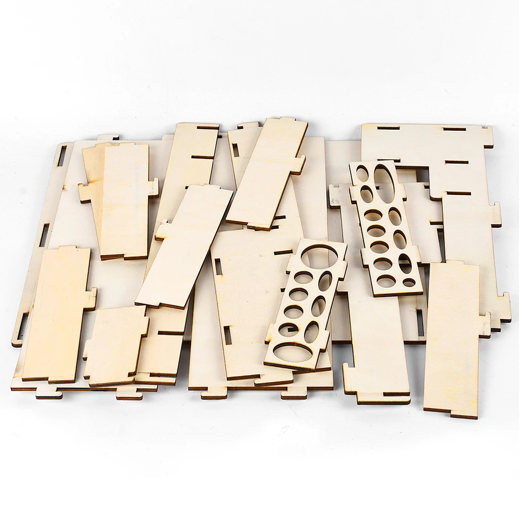 Sew Supplies Wood Multiholes Sewing holder Thread Rack Organizer/Storage Stand