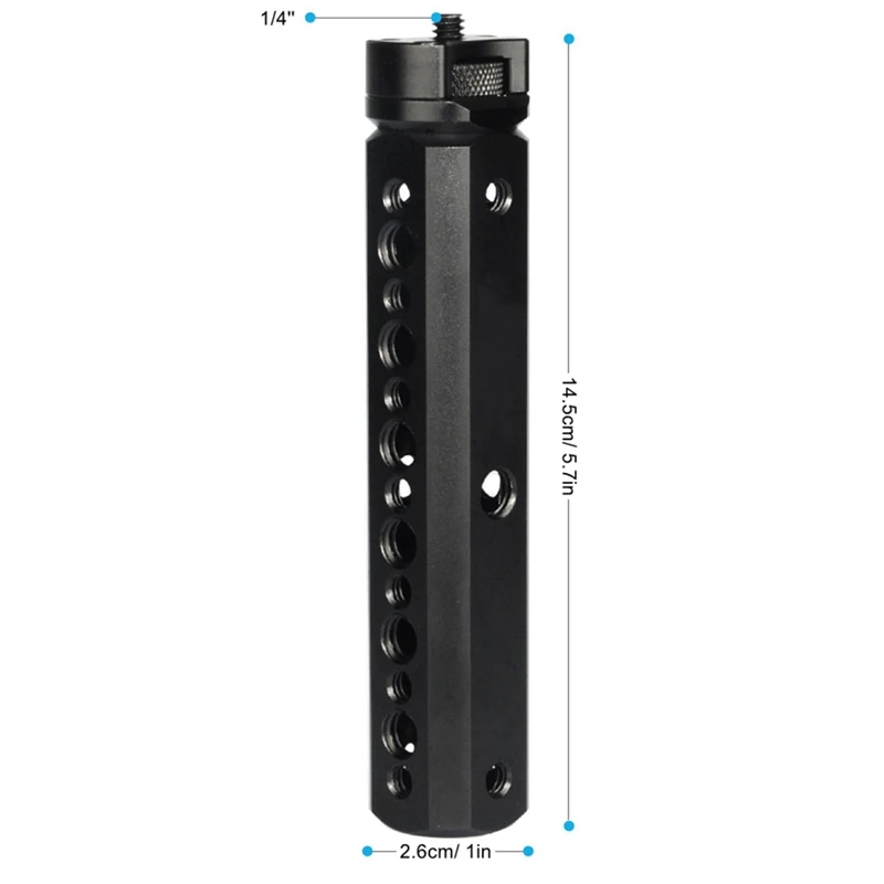 Aluminum Handle Grip Handbar Extended Handheld Support Monitor Mount For Zhiyun Weebill Lab Gimbal Stabilize Accessories