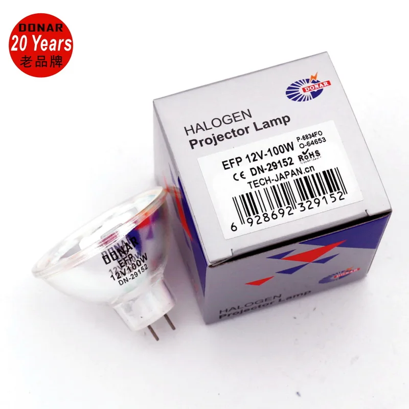 Лампа для эндоскопа лампа 64627 12 В 100 Вт EFP 64627hlx 12V100W 6834 hlx 6834fo волоконно оптический
