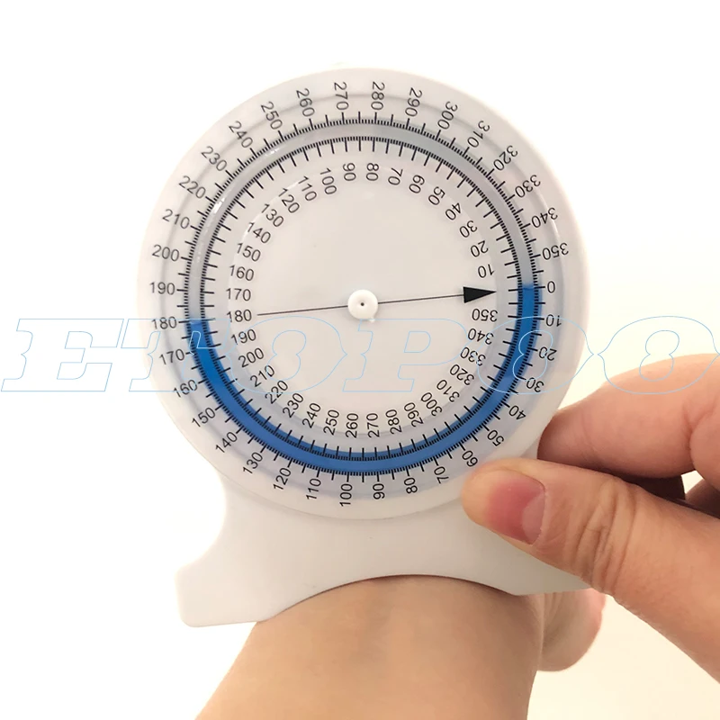 Bubble Motion Inclinometer for Physical Therapy Goniometer Range of Motion Measurement PT Inclinometer digital inclinometer