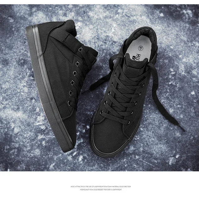 hu black canvas