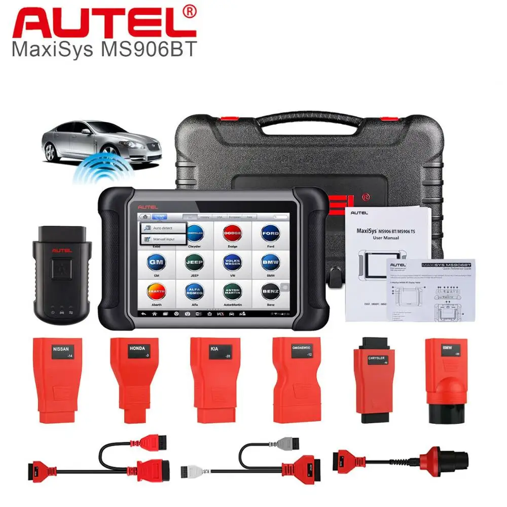 Autel MaxiSys MS906BT OBD2 автоматический диагностический инструмент сканер кодов лучше