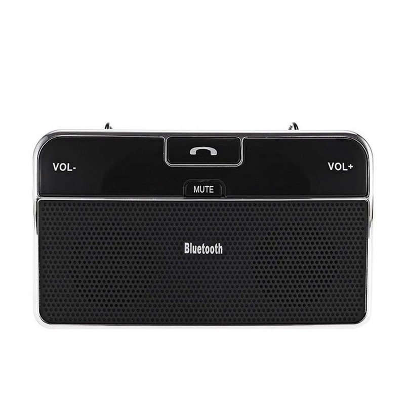 Беспроводной Bluetooth громкая связь Mp3 автомобильный комплект солнцезащитный козырек клип-накопитель