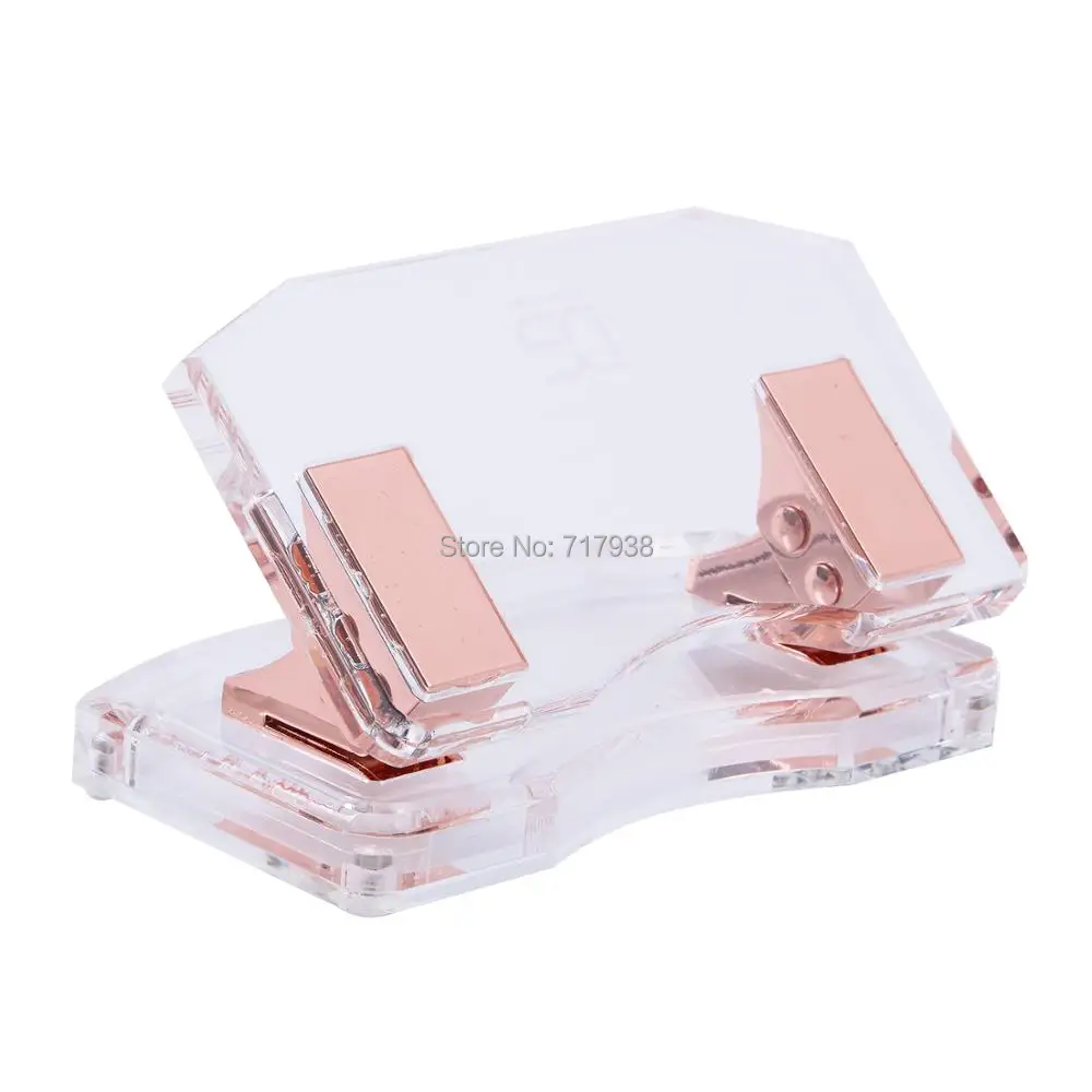 Акриловый перфоратор из розового золота канцелярские принадлежности от Draymond