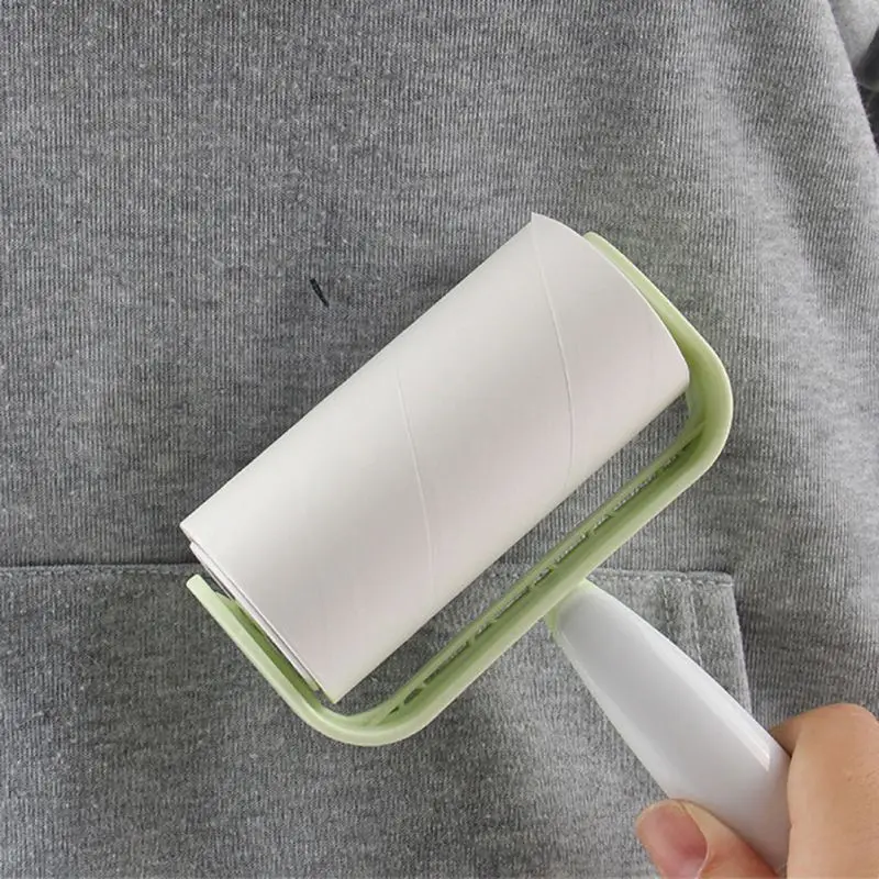Sticky Lint Rollers Clothes Sofa Dust Hair Remover Roller Pet Hair Cleaning Roller Handheld Brushes Home Cleaning Tools