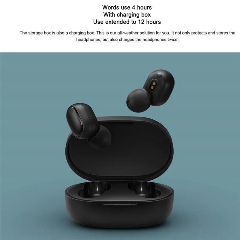 

M2 Twins TWS Wireless Bluetooth Earphone Stereo Bass Bluetooth 5.0 with Mic Handsfree AI Control Waterproof Wireless Earphones