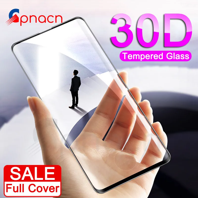 

30D Full Curved Screen Protector For Samsung Galaxy S9 S10 S8 Plus Note 9 S10e Tempered Glass For Samsung S10 5G A6 A8 2018 Film