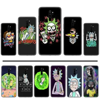 

anime Rick And Morty Cartoon Comic Soft Phone Cover For Xiaomi Mi A1 A2 5 6 6PLUS 8 9 SE Lite MIX 2 2S MAX 2 3 Pocophone F1