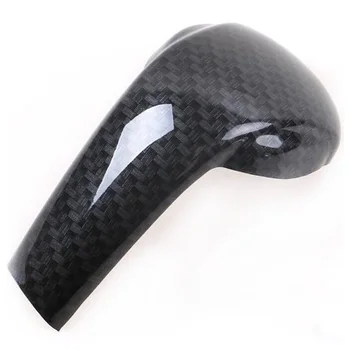 

Carbon Fiber Car Gear Shift Knob Control Panel Gear Head Frame Cover Trim Sticker For Mazda Cx-5 Cx5 Cx 5 2018 2019 Accessories