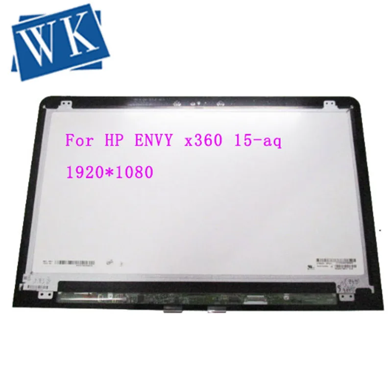 15.6 "Touch Lcd Assembly Per Envy X360 15-Aq 15-Aq 15-Aq015Nd 15-Aq102Na 15-Aq100No 15-Aq150Nz 15-Aq173C Digitizer