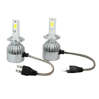 

72W 3800LM Super Bright LED Light Headlight Kit Car Bulb Kit 6000K Fog Lamps LED High Power Bulb Car Headlights
