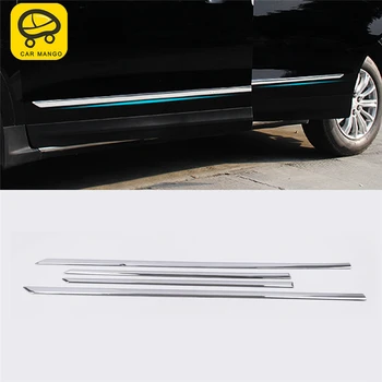 

CAR MANGO Car Styling Door Gate Side Pedal Sill Cover Frame Trim Sticker Exterior Accessories for Cadillac XT5 2016