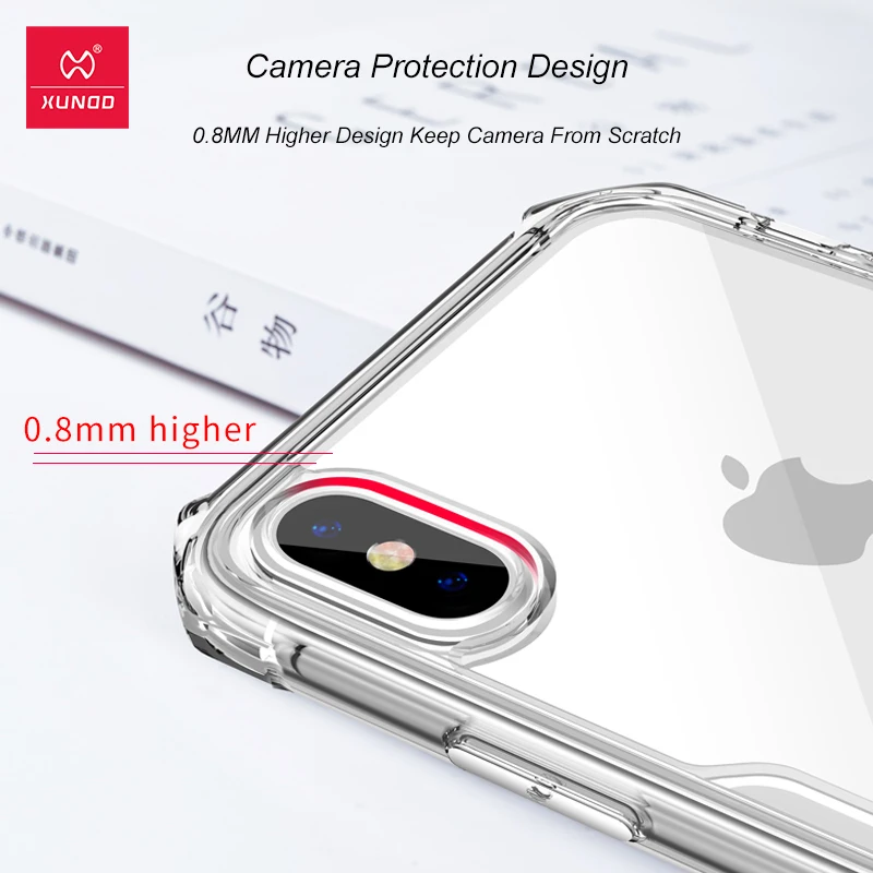 Xundd Case For iPhone 11 12 Pro Max Case Transparent Protective Fitted Cover For iPhone X XS MAX XR 7 8 Plus 11Pro 12Pro Case