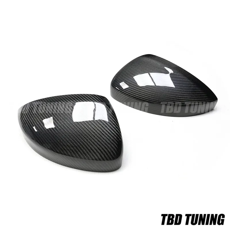 Item B Для Volkswagen VW Tiguan Sharan сменный стиль зеркало заднего вида из углеродного волокна Cover2009 2010-2013 - Цвет: Item B