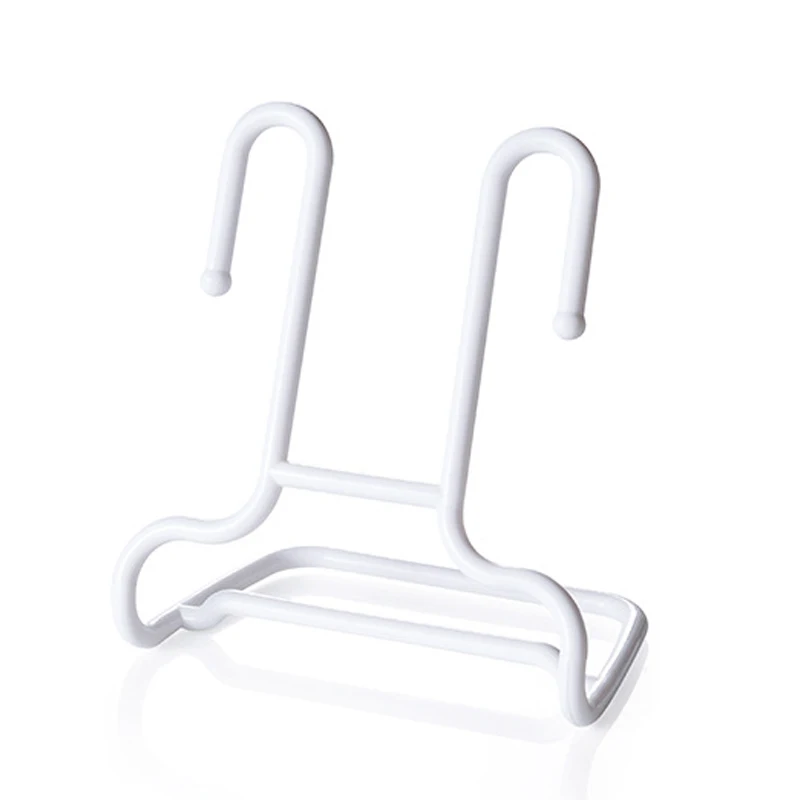 

2Pcs/Set Multi-Function Shelf Drying Rack Shoe Rack Stand Hanger Children Kids Shoes Hanging Storage Wardrobe Organizer White