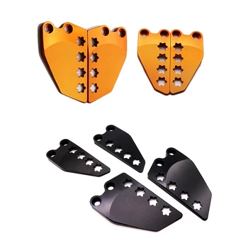 

Motorcycle Foot Peg Protection Protective Film Mount Heel Protector for KTM DUKE 250/390 2017-2020