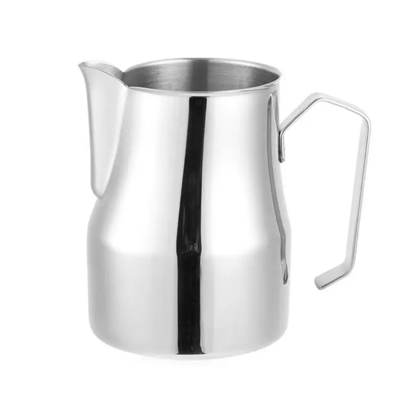 750ml Пенообразователь из нержавеющей стали, молочный кувшин, кофе, латте, пенообразователь, чашка, кухонные аксессуары D5BD - Цвет: 750ml