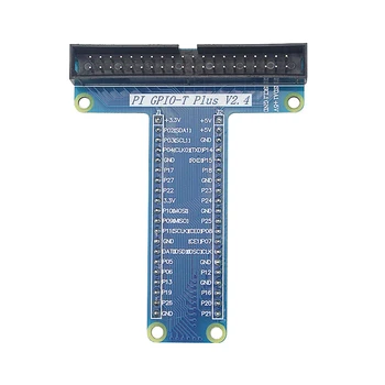 

T Type Expansion Module Board Adapter with 40 Pin GPIO Female to Female Rainbow Cable for Raspberry Pi3/ 2 Model B+