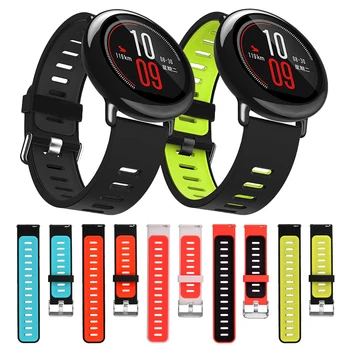 

Sports Silicone Wrist Strap Bands For Xiaomi Huami Amazfit Bip BIT PACE Lite Youth Smart Watch Replacement Band Smartwatch