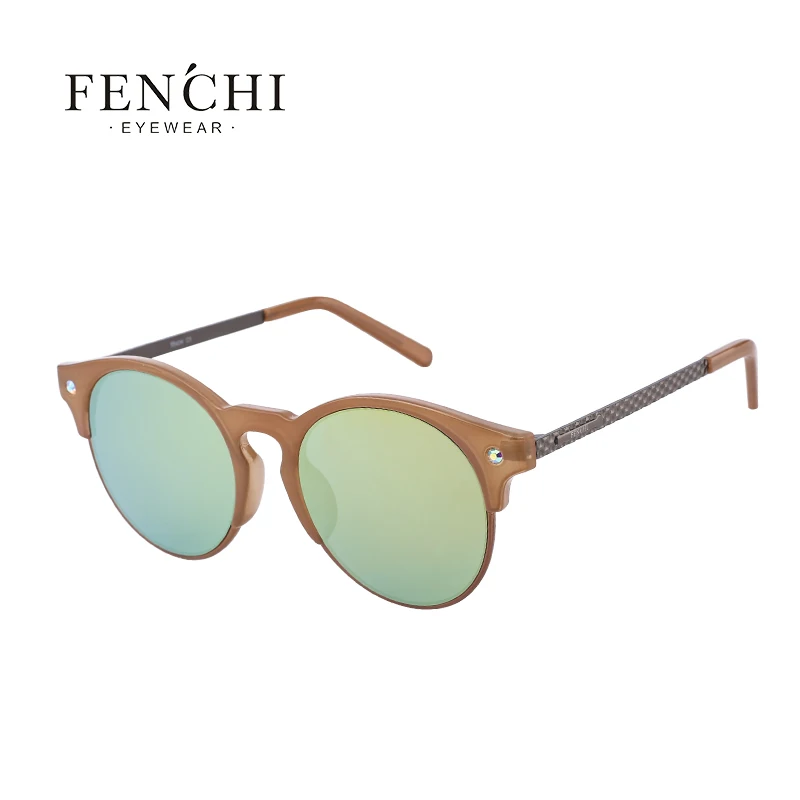 FENCHI солнцезащитные очки для женщин, поляризационные солнцезащитные очки, женские очки, защита Oculos Feminino zonnebril dames - Цвет линз: c5
