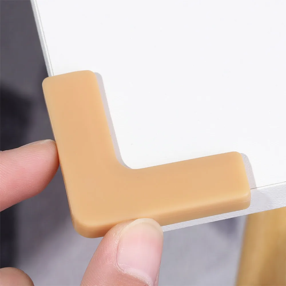 4 шт Детские младенческие безопасность мебель Силиконовая Защитная крышка стола