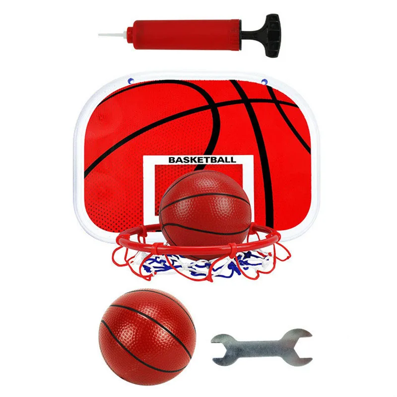 

Outdoor Indoor Sports Basketball Box Dunk Mini Basketball Hoop Set Baby Throw Basketball Hoop Children'S Ball Rack Toy Children