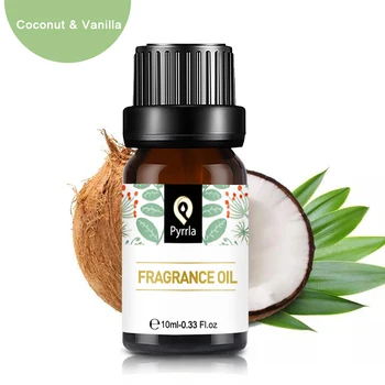 

Pyrrla 10ml Coconut Vanilla Fresh Linen Orange Blossom Essential Oil Flower Fruit Fragrance Oil For Aromatherapy Lamp Humidifier